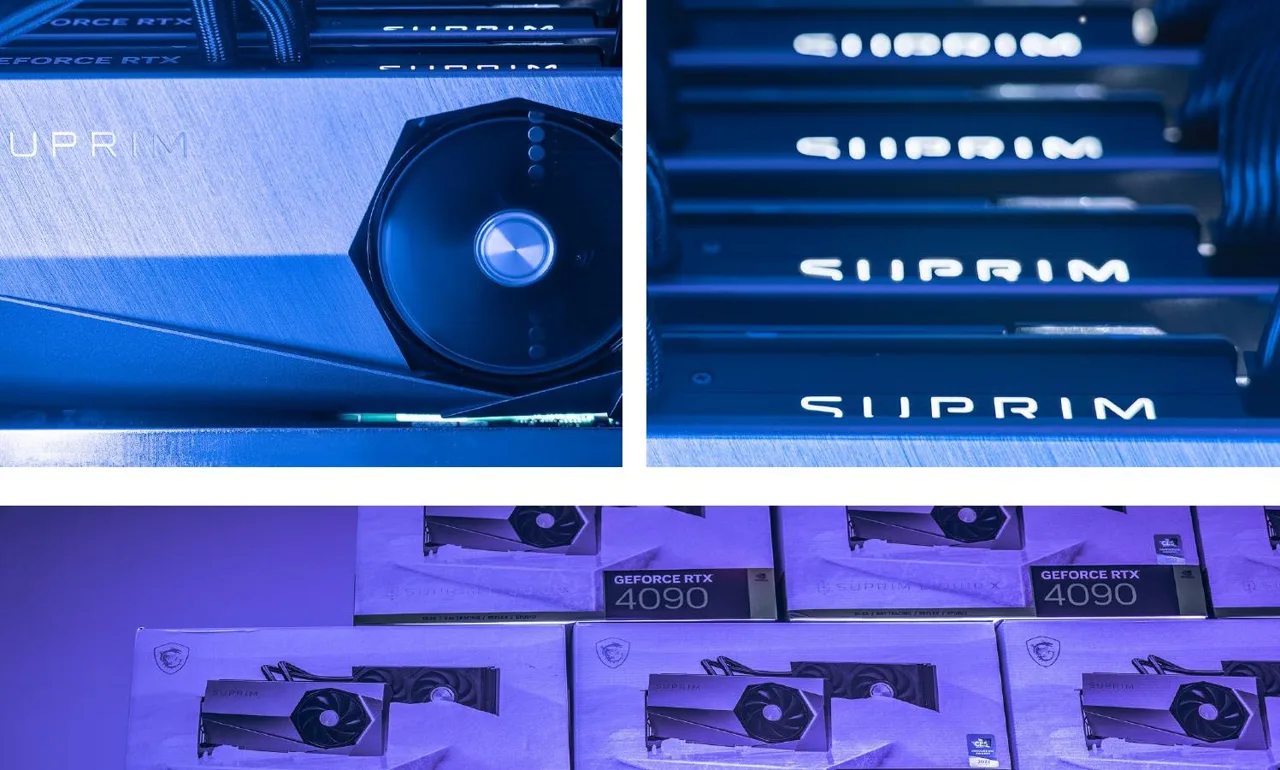 15 ta RTX 4090 videokartali noyob ish stansiyasi yaratildi