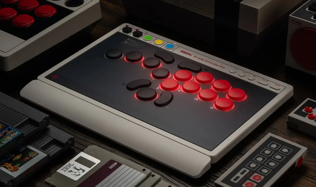 8BitDo Arcade Controller Pro xalqaro bozorga chiqdi — 3-rasm