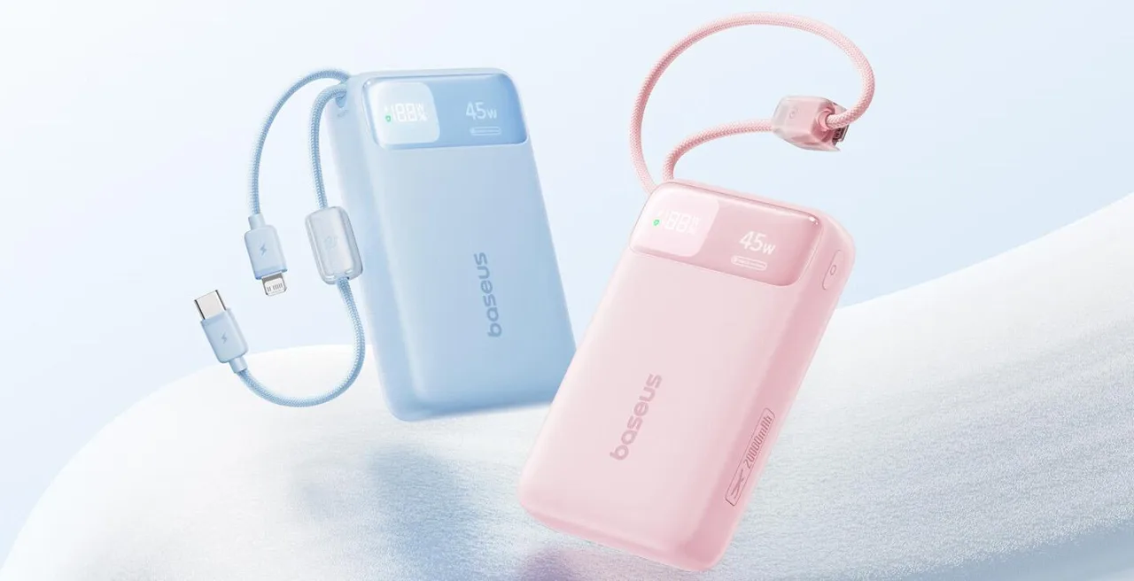 Baseus EnerFill FC11: 20 000 mAh quvvat manbai