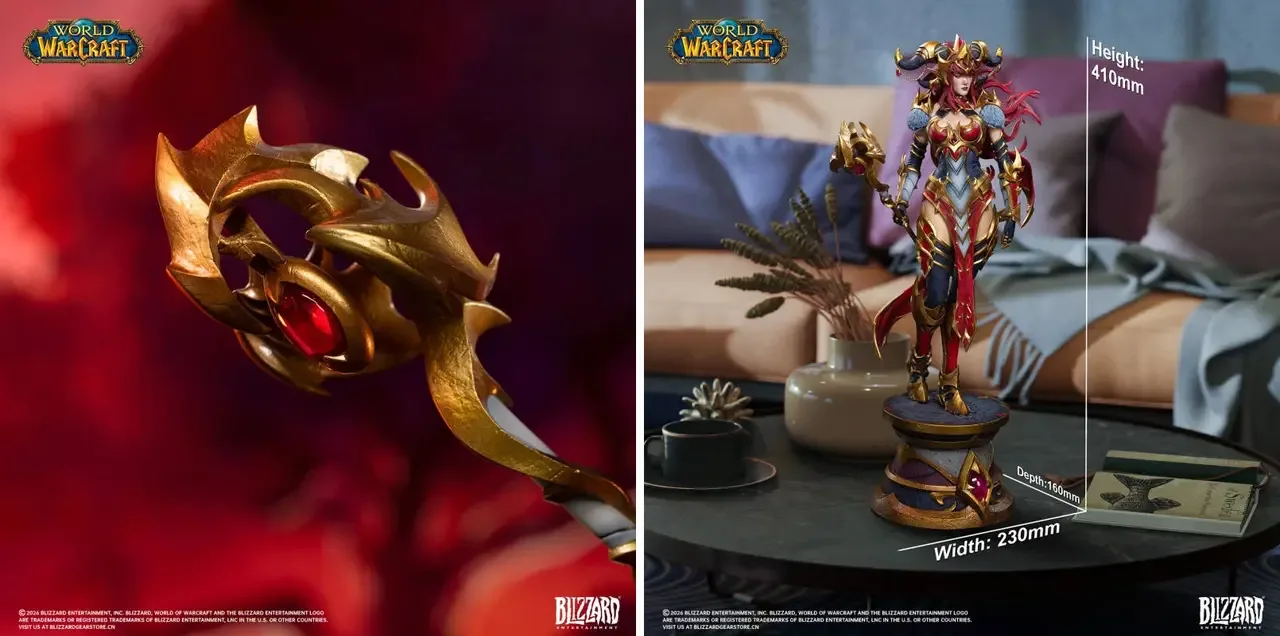 Blizzard World of Warcraft qahramoni haykalchasini chiqardi — 4-rasm