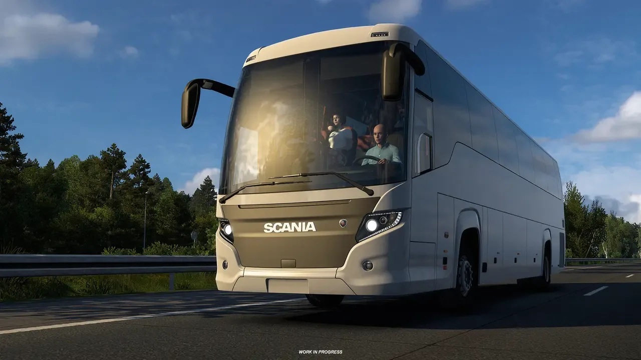 Euro Truck Simulator 2 uchun Coaches DLC o'yin jarayoni — 2-rasm