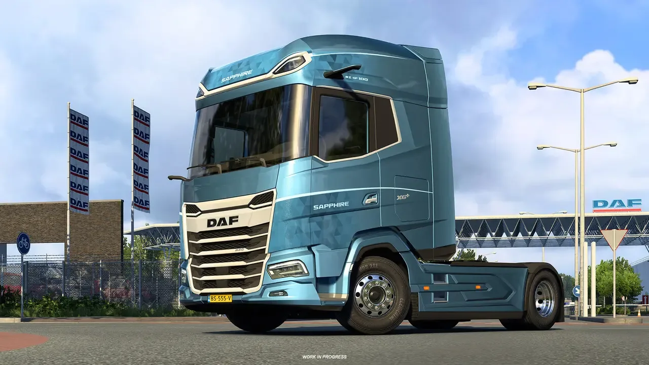 Euro Truck Simulator 2 uchun yangi DAF yuk mashinalari — 6-rasm