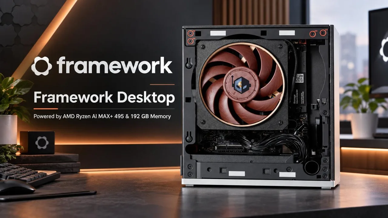 Framework Desktop mini-kompyuteriga buyurtma boshlandi