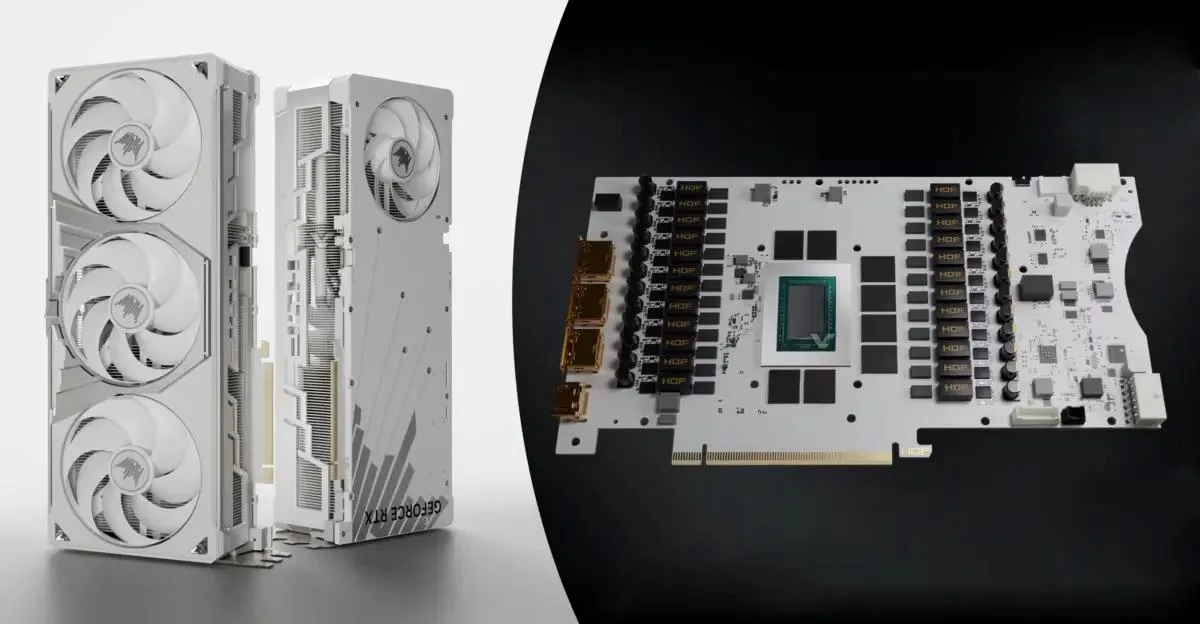 Galax HOF Extreme RTX 5080 videokartasi namoyish etildi