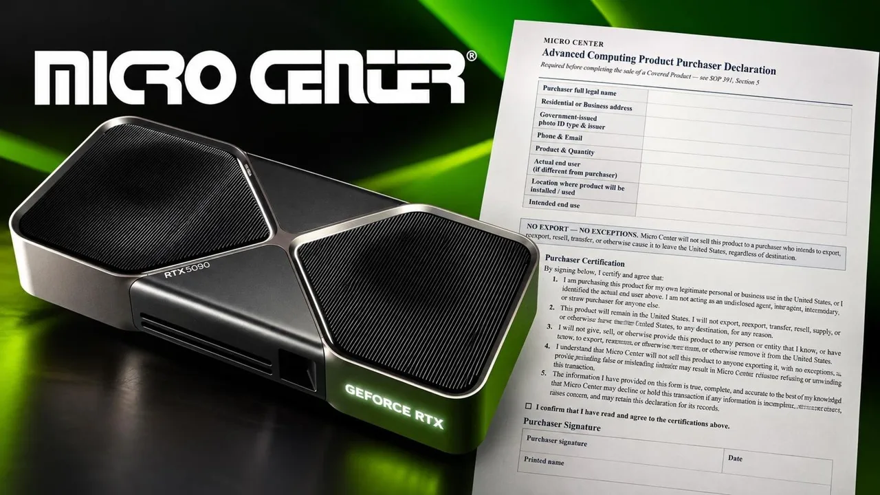 Micro Center GeForce RTX 5090 sotuvini chekladi