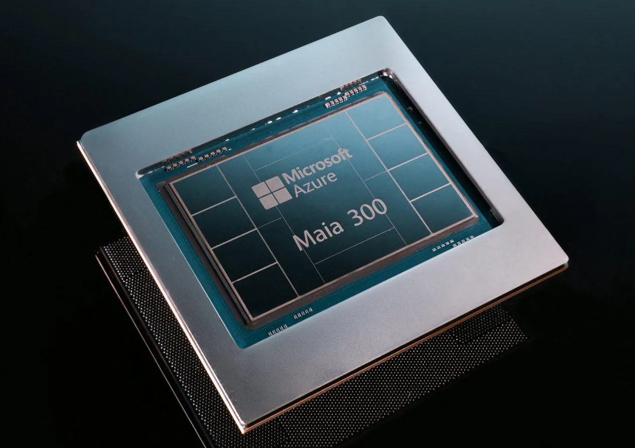 Microsoft o'zining yangi Maia 300 chiplarini taqdim etdi