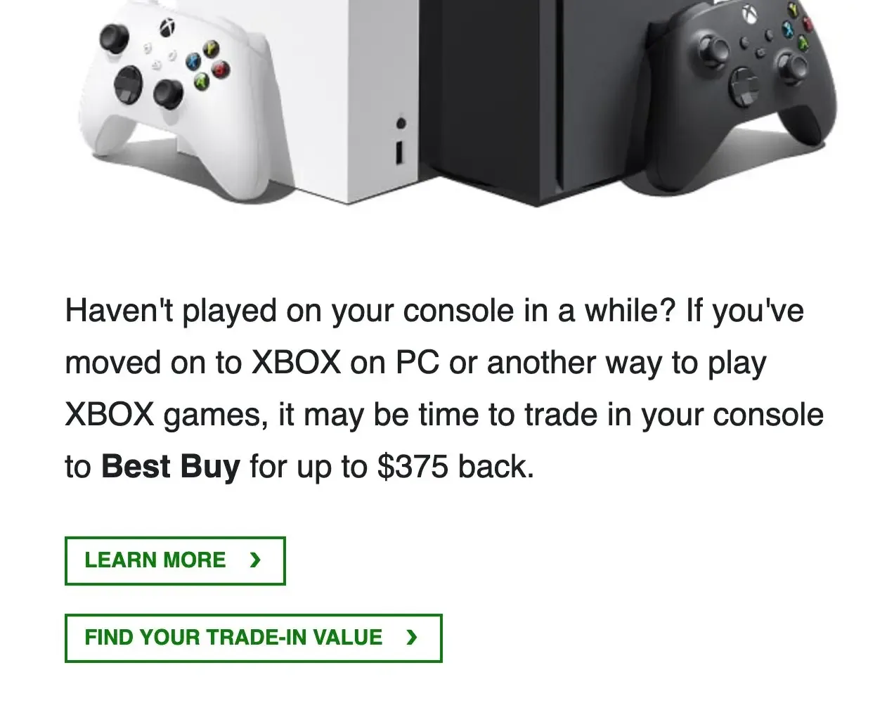 Microsoft Xbox Series konsollari uchun treyd-in boshladi — 3-rasm