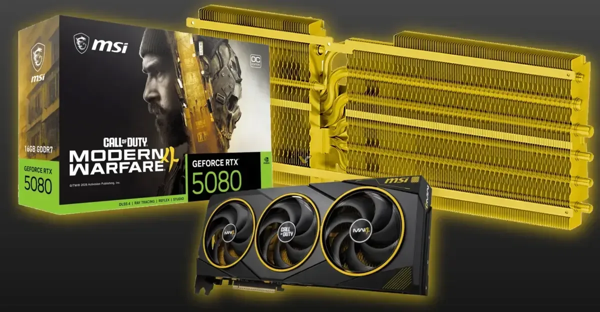 MSI maxsus GeForce RTX 5080 videokartasini taqdim etdi — 2-rasm