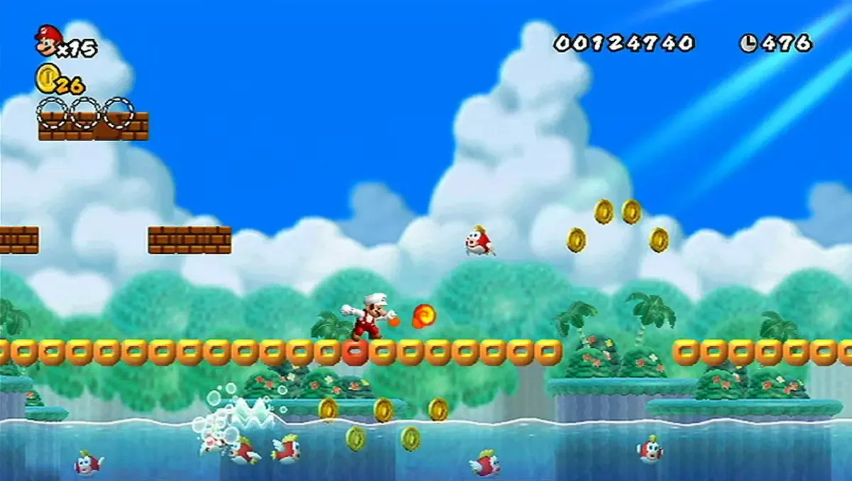 New Super Mario Bros. Wii o'yini Android'ga ko'chirildi — 2-rasm