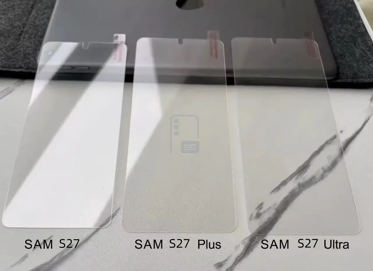 Samsung Galaxy S27 seriyasi ekran o'lchamlari oshkor bo'ldi — 3-rasm