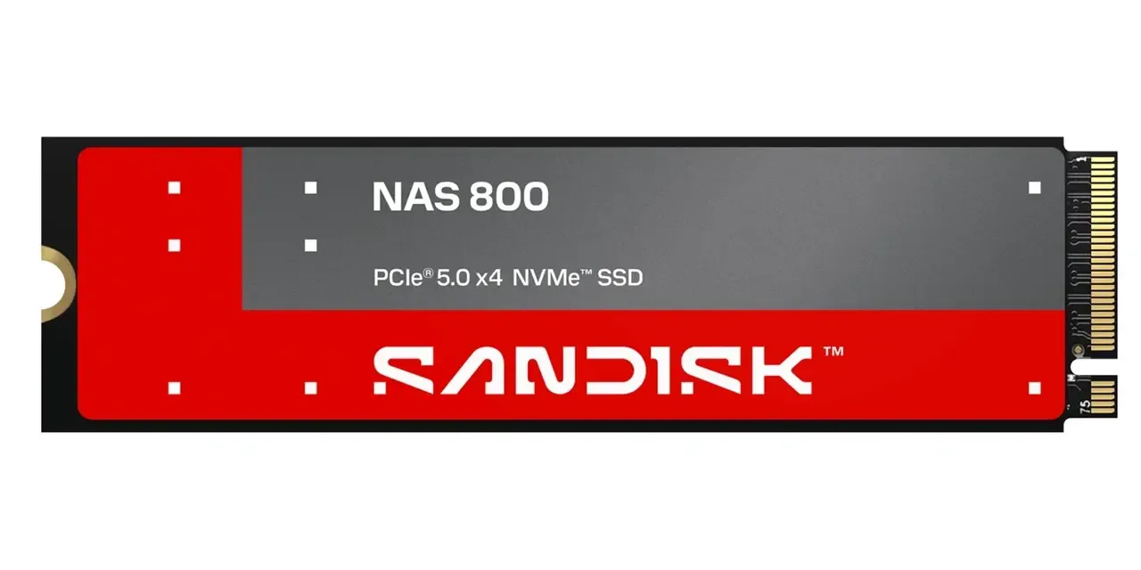 SanDisk NAS 600 va NAS 800 SSD seriyalari taqdim etildi — 2-rasm