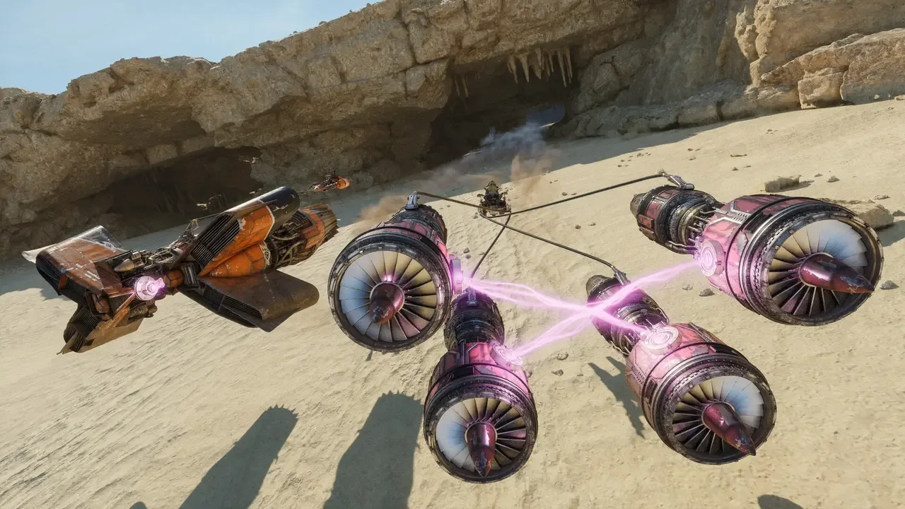Star Wars: Galactic Racer va Planet Zoo 2 buzildi — 2-rasm