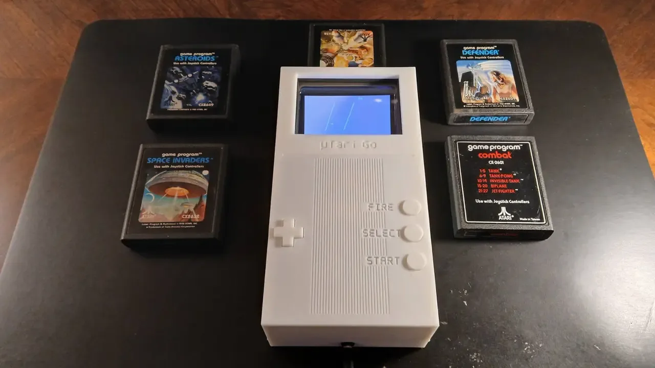 µTari Go: Atari 2600 konsolining portativ versiyasi — 2-rasm