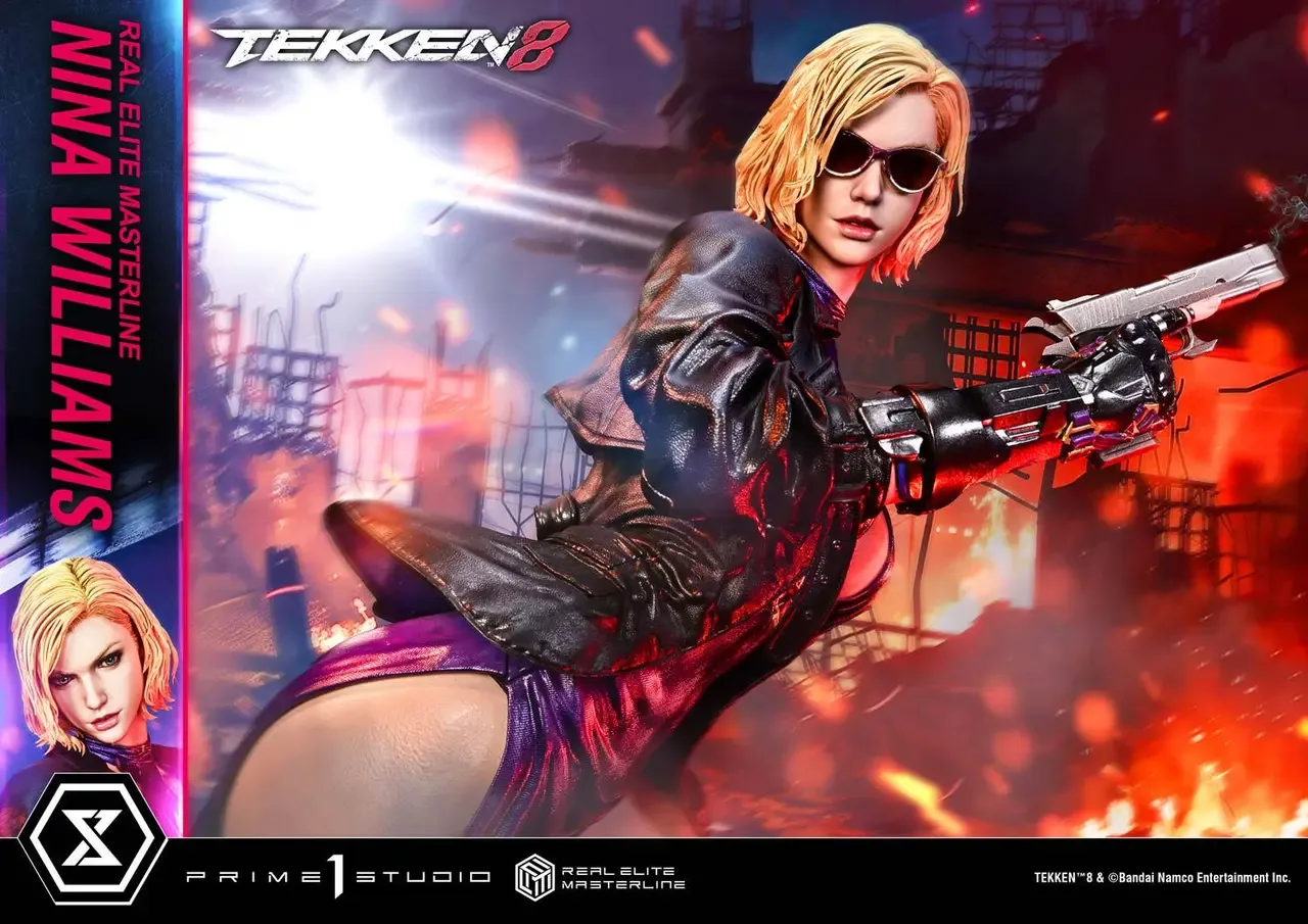 Tekken 8 qahramoni Nina Williams uchun haykal — 3-rasm