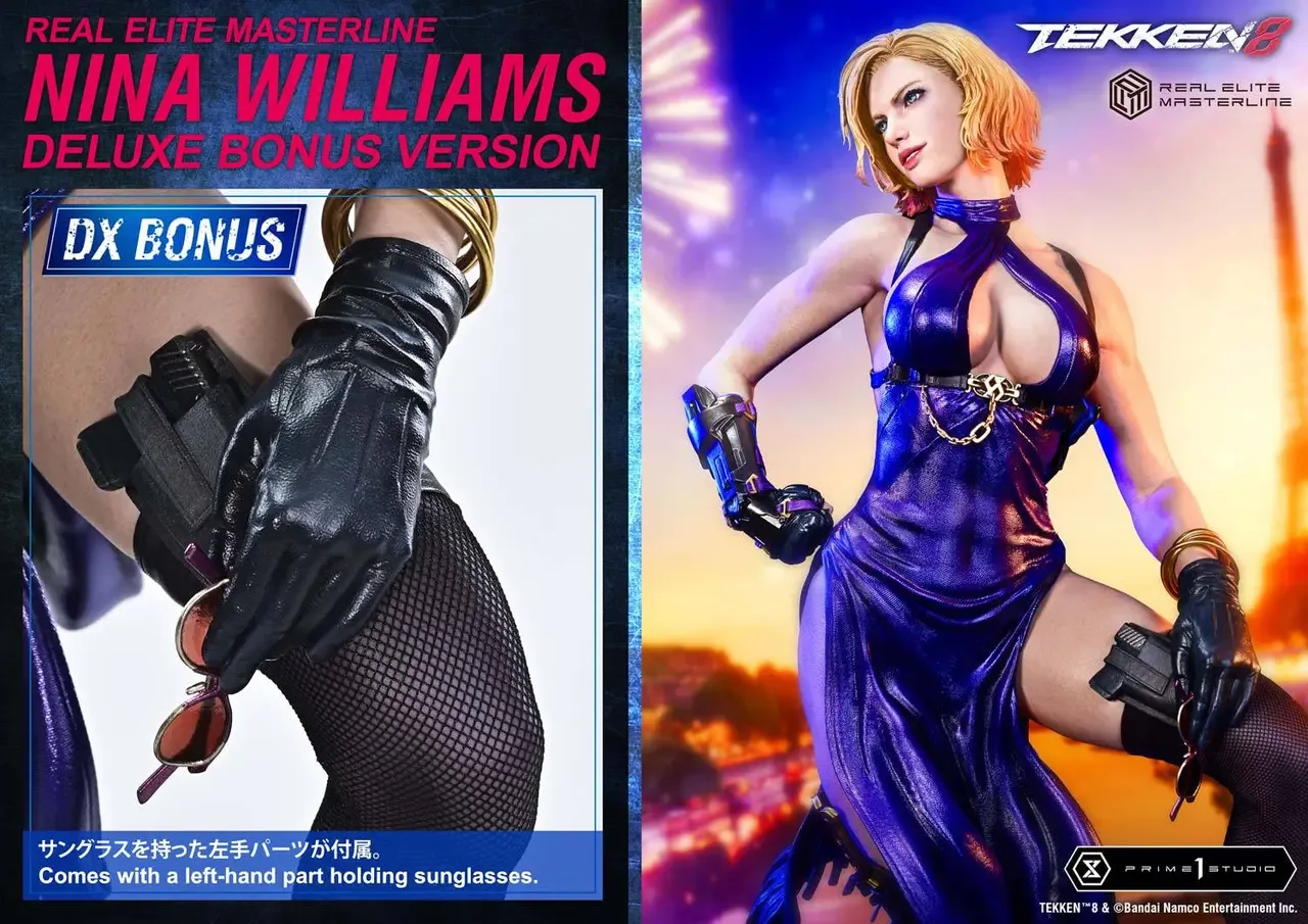 Tekken 8 qahramoni Nina Williams uchun haykal — 5-rasm