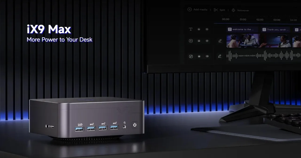 Vzmore iX9 Max mini-PC taqdim etildi: narxi va xususiyatlari