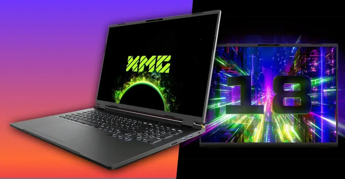 XMG PRO 18 noutbuki taqdim etildi: 18 dyuymli ekran